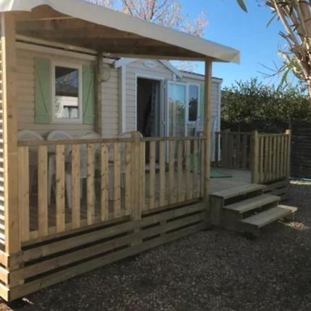 Mobile Home Tout Confort Climatise 4 A 6 Personnes Camping Les Salins De La Gardiole Ancien Camping De L'Europe A Vic La Gardiole Exterior foto