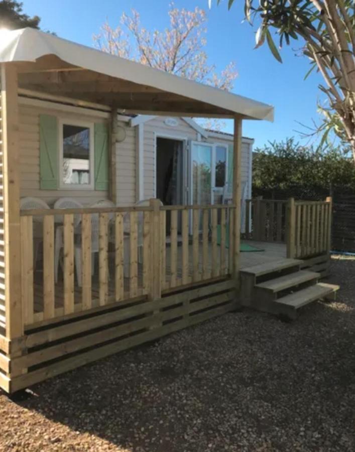 Mobile Home Tout Confort Climatise 4 A 6 Personnes Camping Les Salins De La Gardiole Ancien Camping De L'Europe A Vic La Gardiole Exterior foto
